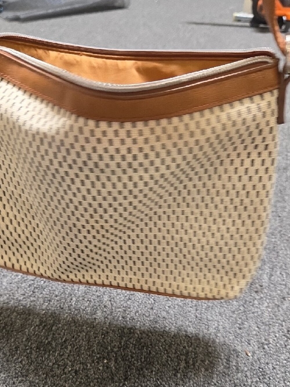 Relic Brown & Cream Woven Crossbody Bag - Picture 7 of 11